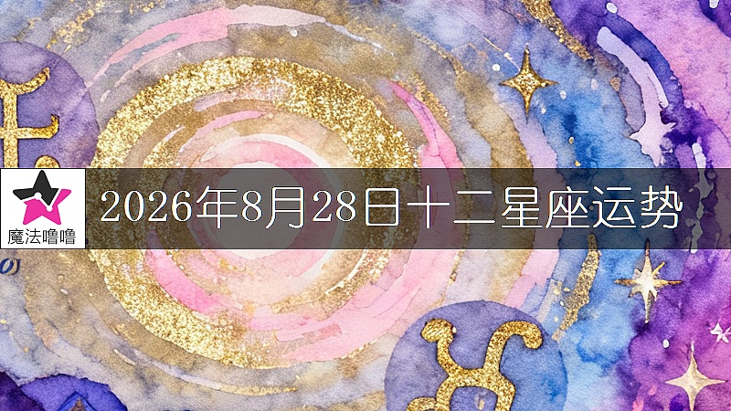 十二星座运势:2026年8月28日