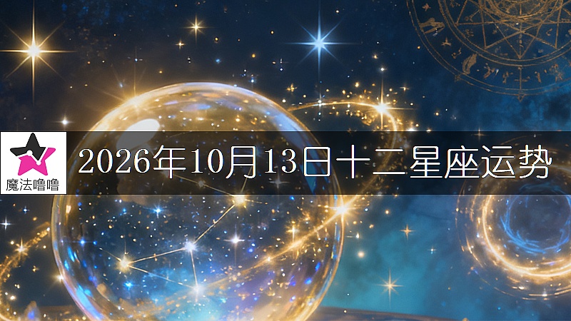 十二星座运势:2026年10月13日