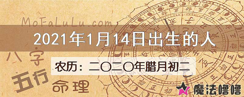 2021年1月14日出生的八字怎么样？