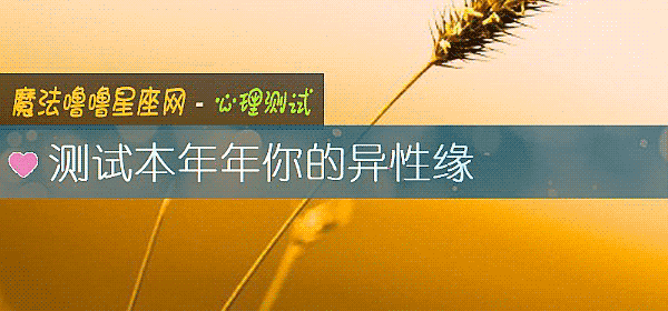 测试本年年你的异性缘