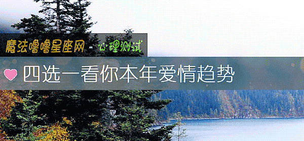 四选一看你本年爱情趋势