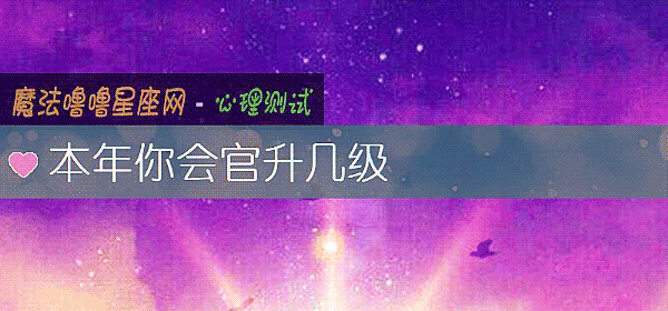 本年你会官升几级