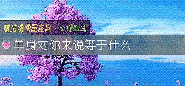 单身对你来说等于什么