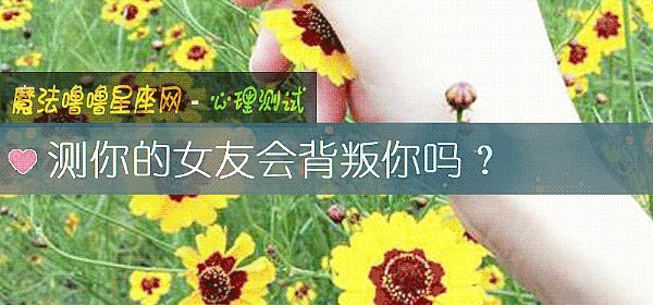 测你的女友会背叛你吗？