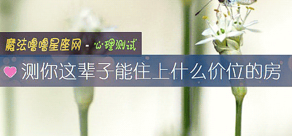 测你这辈子能住上什么价位的房