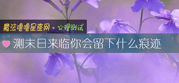 测末日来临你会留下什么痕迹