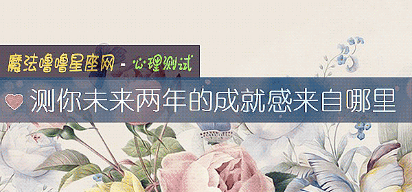 测你未来两年的成就感来自哪里