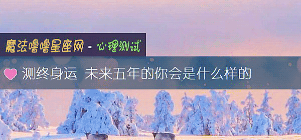 测终身运 未来五年的你会是什么样的