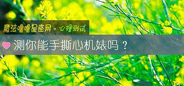 测你能手撕心机婊吗？