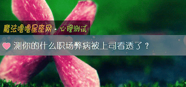 测你的什么职场弊病被上司看透了？