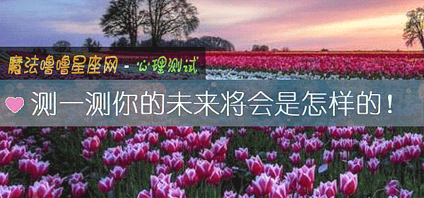 测一测你的未来将会是怎样的!