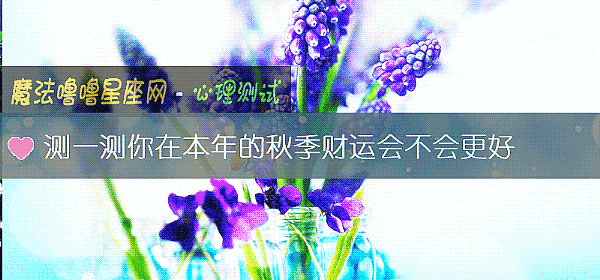 测一测你在本年的秋季财运会不会更好