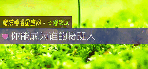你能成为谁的接班人