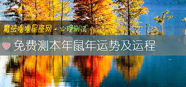 免费测本年鼠年运势及运程