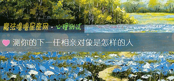 测你的下一任相亲对象是怎样的人