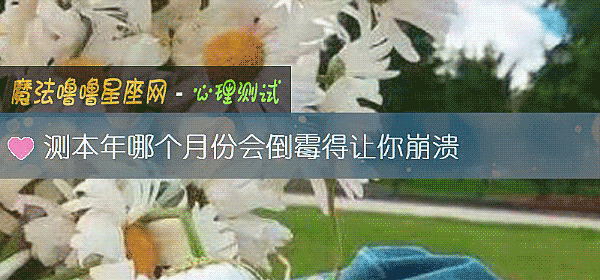测本年哪个月份会倒霉得让你崩溃