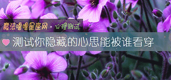 测试你隐藏的心思能被谁看穿