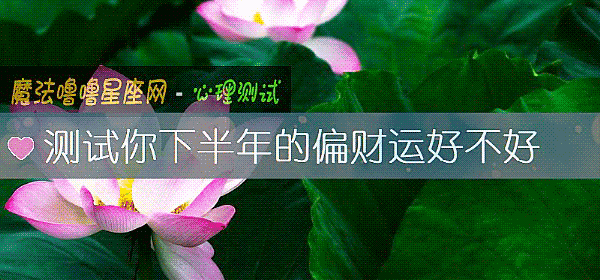 测试你下半年的偏财运好不好