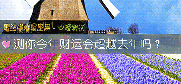 测你今年财运会超越去年吗？