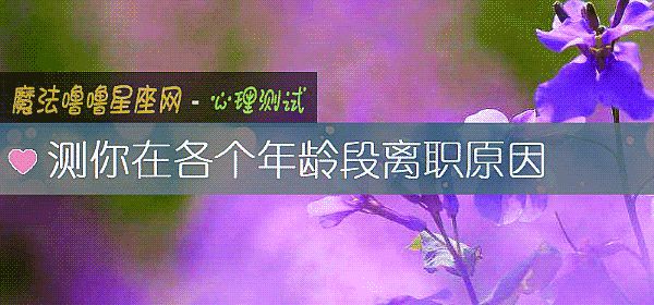 测你在各个年龄段离职原因