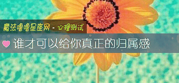 谁才可以给你真正的归属感