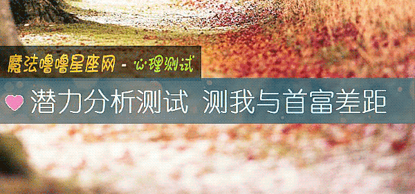 潜力分析测试 测我与首富差距