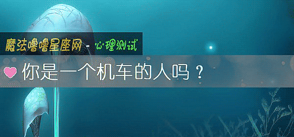 你是一个机车的人吗？
