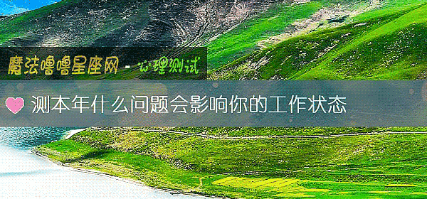 测本年什么问题会影响你的工作状态