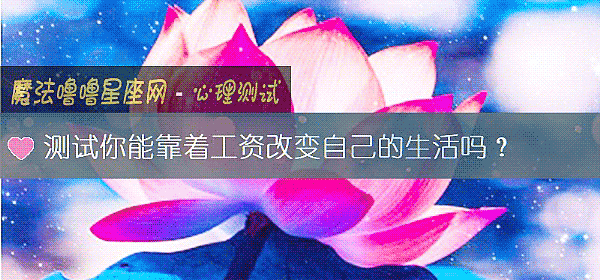 测试你能靠着工资改变自己的生活吗？