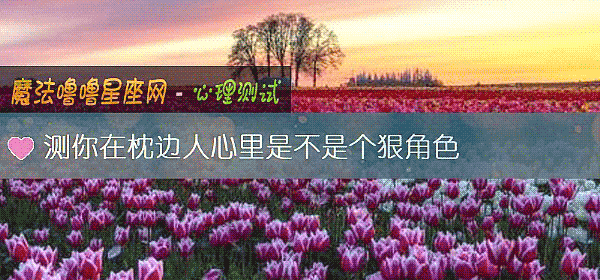 测你在枕边人心里是不是个狠角色