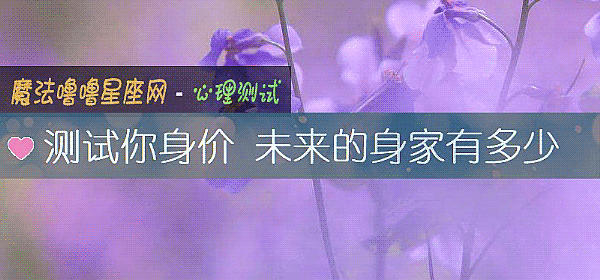 测试你身价 未来的身家有多少