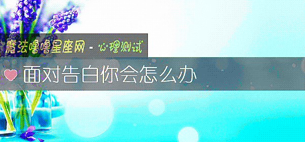 面对告白你会怎么办