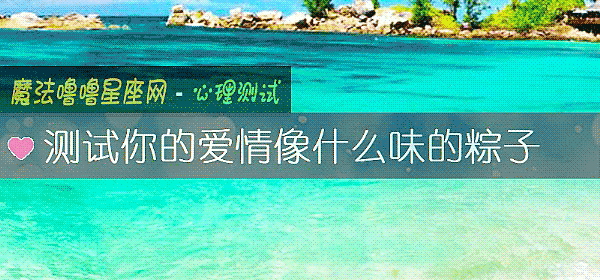 测试你的爱情像什么味的粽子