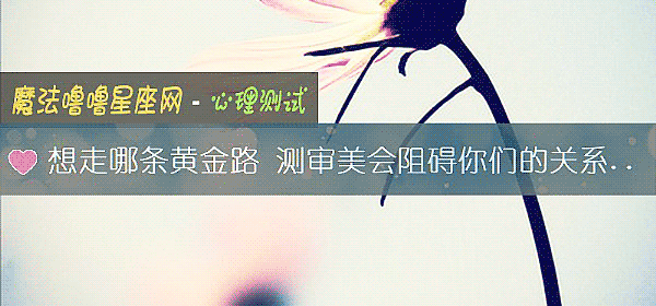 想走哪条黄金路 测审美会阻碍你们的关系吗？