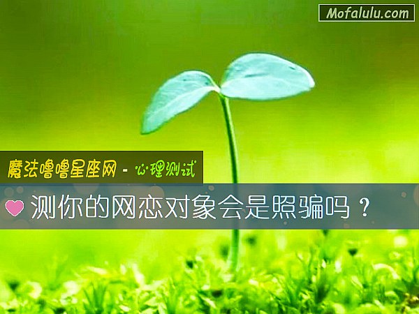 测你的网恋对象会是照骗吗？