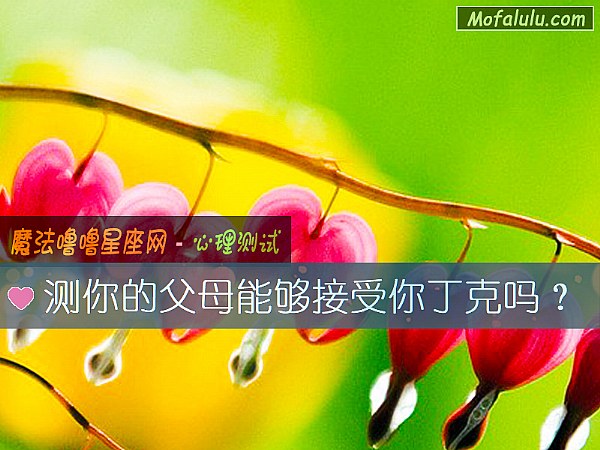 测你的父母能够接受你丁克吗？