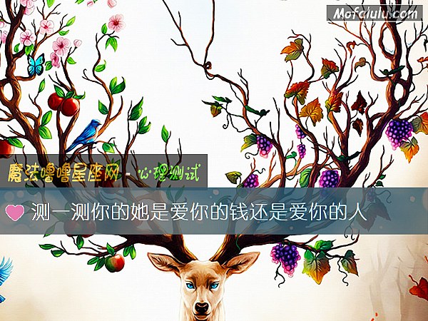 测一测你的她是爱你的钱还是爱你的人