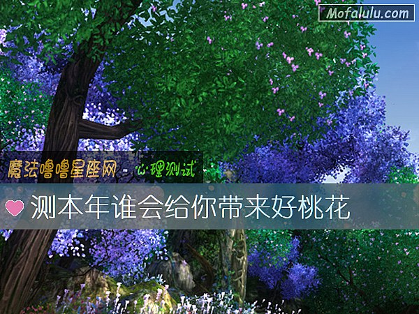 测本年谁会给你带来好桃花