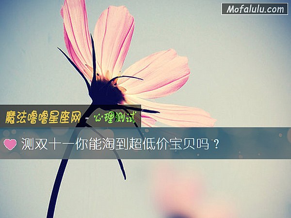 测双十一你能淘到超低价宝贝吗？