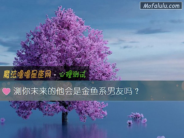 测你未来的他会是金鱼系男友吗？