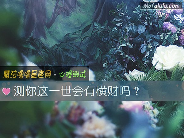 测你这一世会有横财吗？