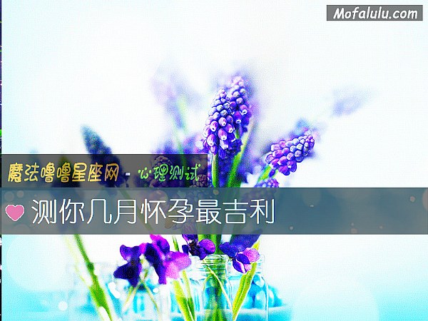 测你几月怀孕最吉利
