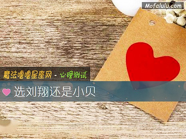 选刘翔还是小贝