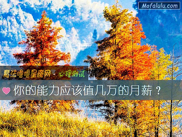 你的能力应该值几万的月薪? 你的能力应该值几万的月薪?