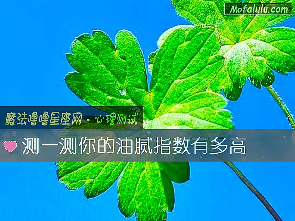 测一测你的油腻指数有多高 测一测你的油腻指数有多高