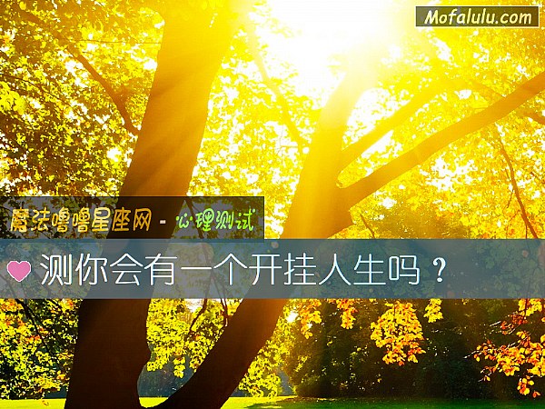 测你会有一个开挂人生吗？