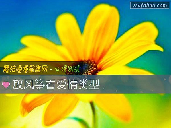 放风筝看爱情类型