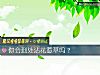 《你会到处沾花惹草吗?》测试